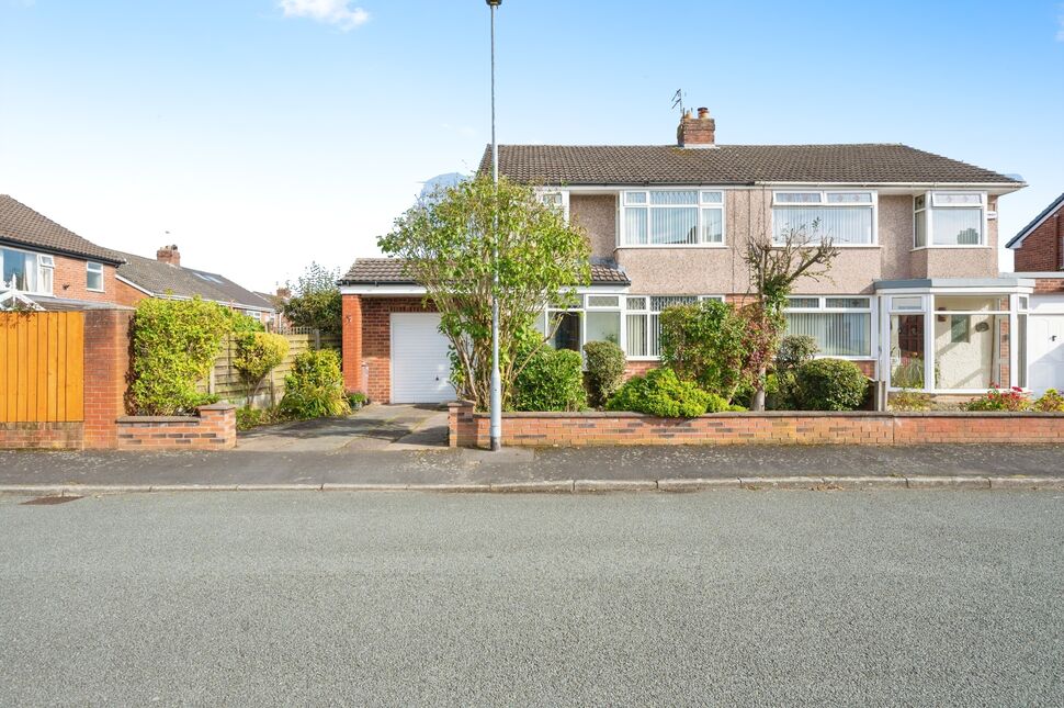 Main image of 3 bedroom Semi Detached House for sale, Ellon Avenue, Rainhill, Merseyside, L35