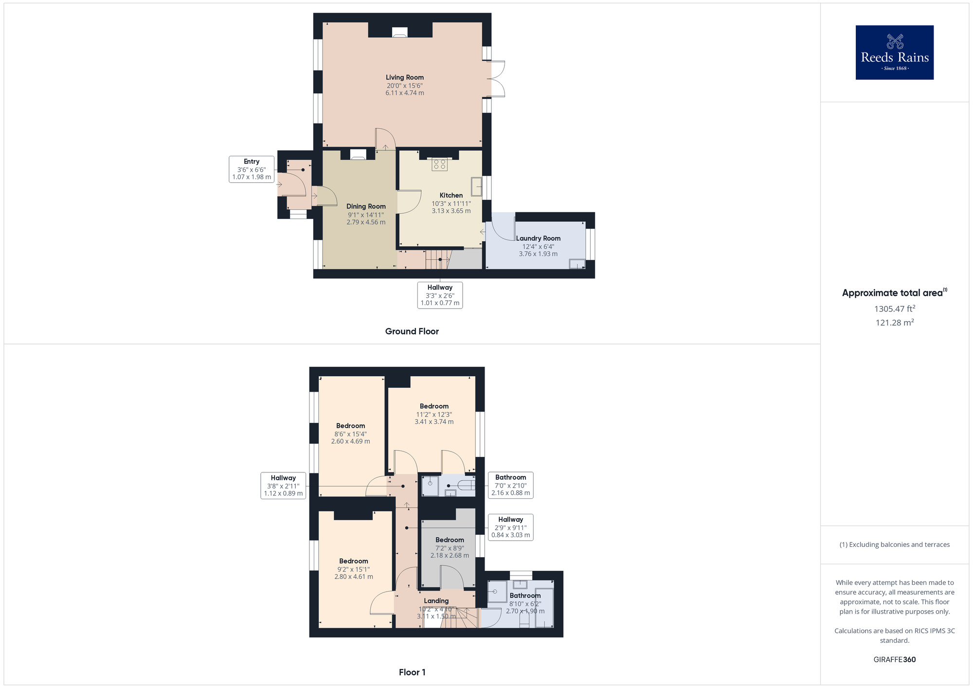 Floorplan of 4 bedroom Detached House for sale, Sacketts Hill, Broadstairs, Kent, CT10