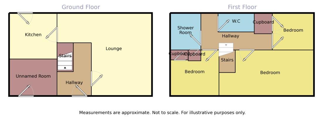 Floorplan of 3 bedroom Mid Terrace House to rent, Bodmin Crescent, Stockport, Cheshire, SK5