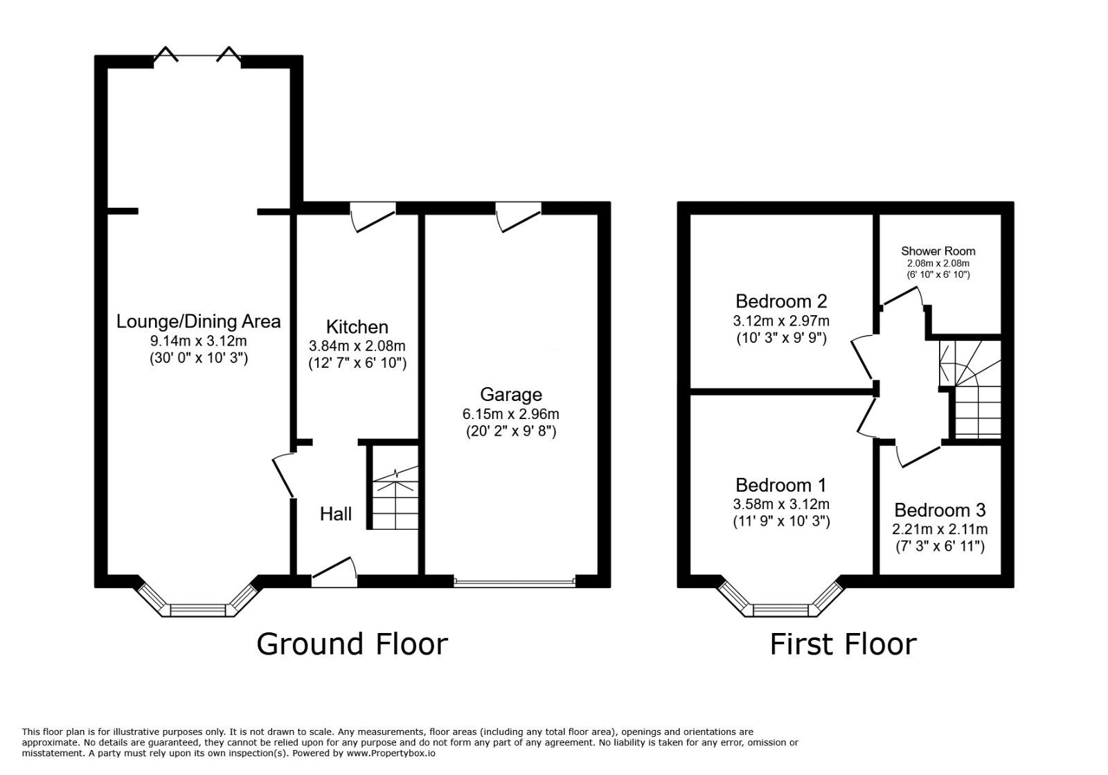 Floorplan of 3 bedroom Semi Detached House for sale, Harcourt Street, Stockport, Greater Manchester, SK5