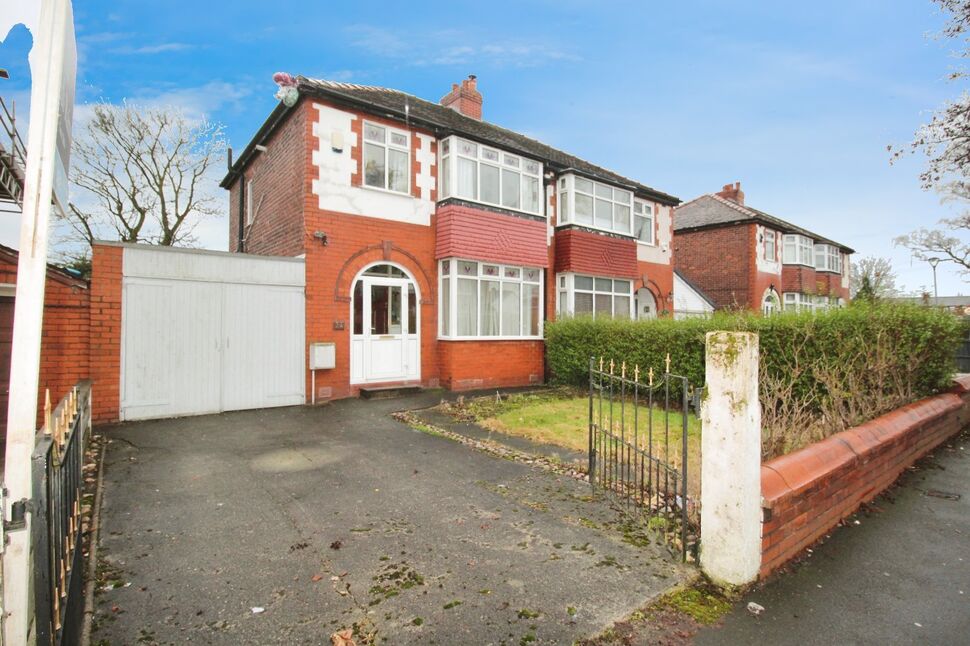 Main image of 3 bedroom Semi Detached House for sale, Longford Road West, Stockport, Greater Manchester, SK5