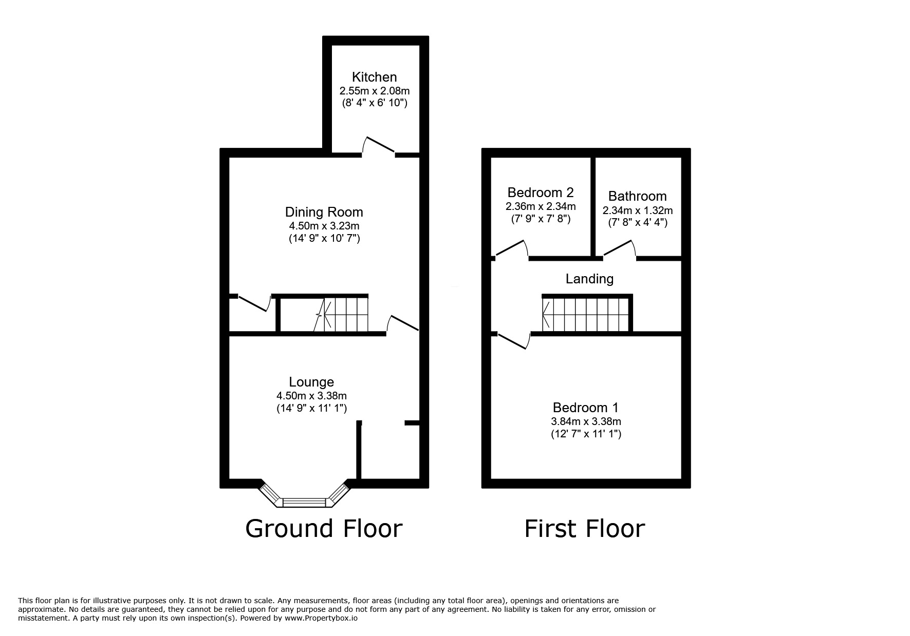 Floorplan of Mid Terrace House for sale, Heathcote Road, Manchester, Greater Manchester, M18