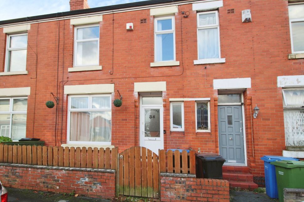 Main image of 3 bedroom Mid Terrace House for sale, Longford Road, Reddish, Cheshire, SK5