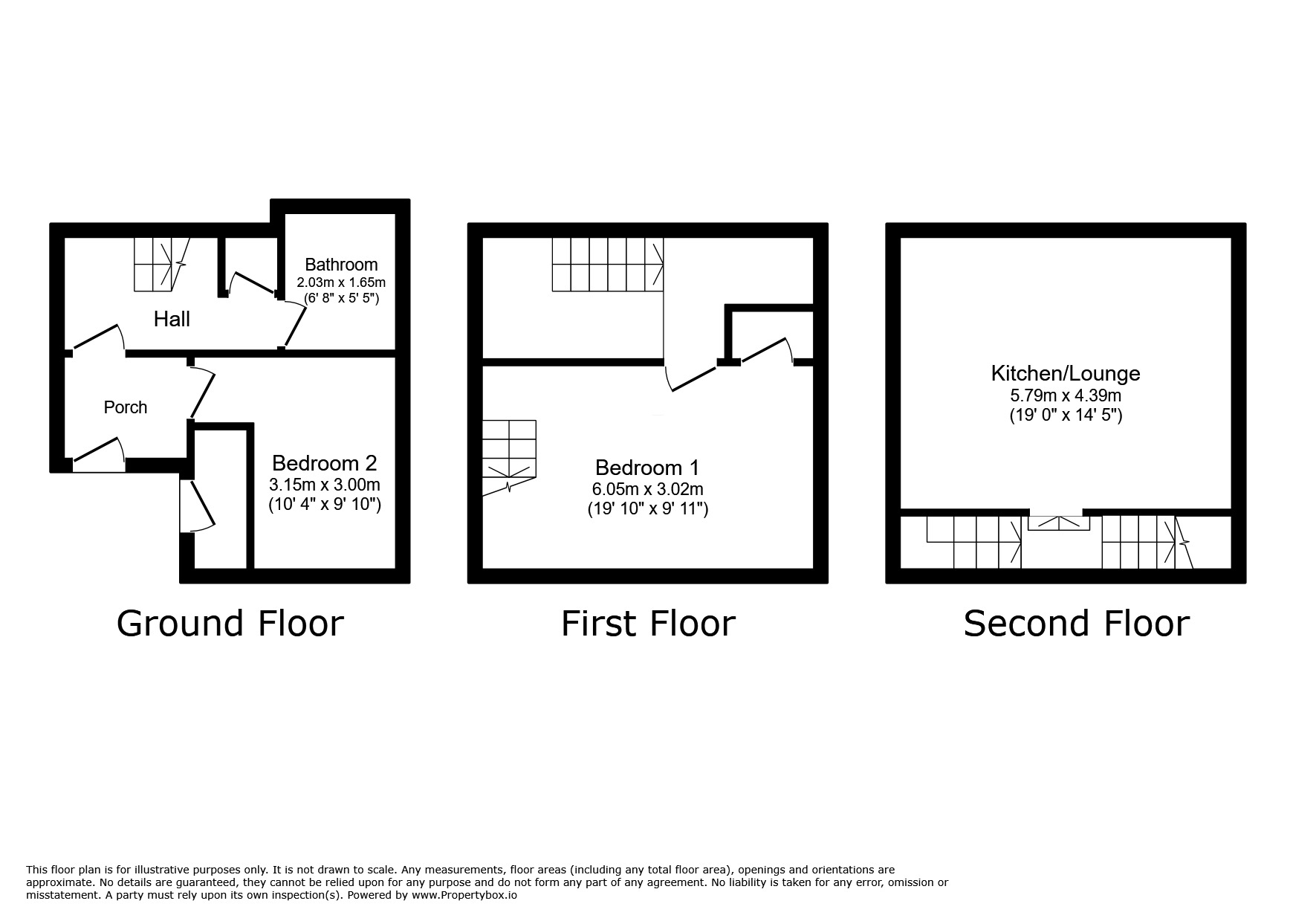 Floorplan of 2 bedroom  Flat for sale, Waterhouse Way, Stockport, Greater Manchester, SK5