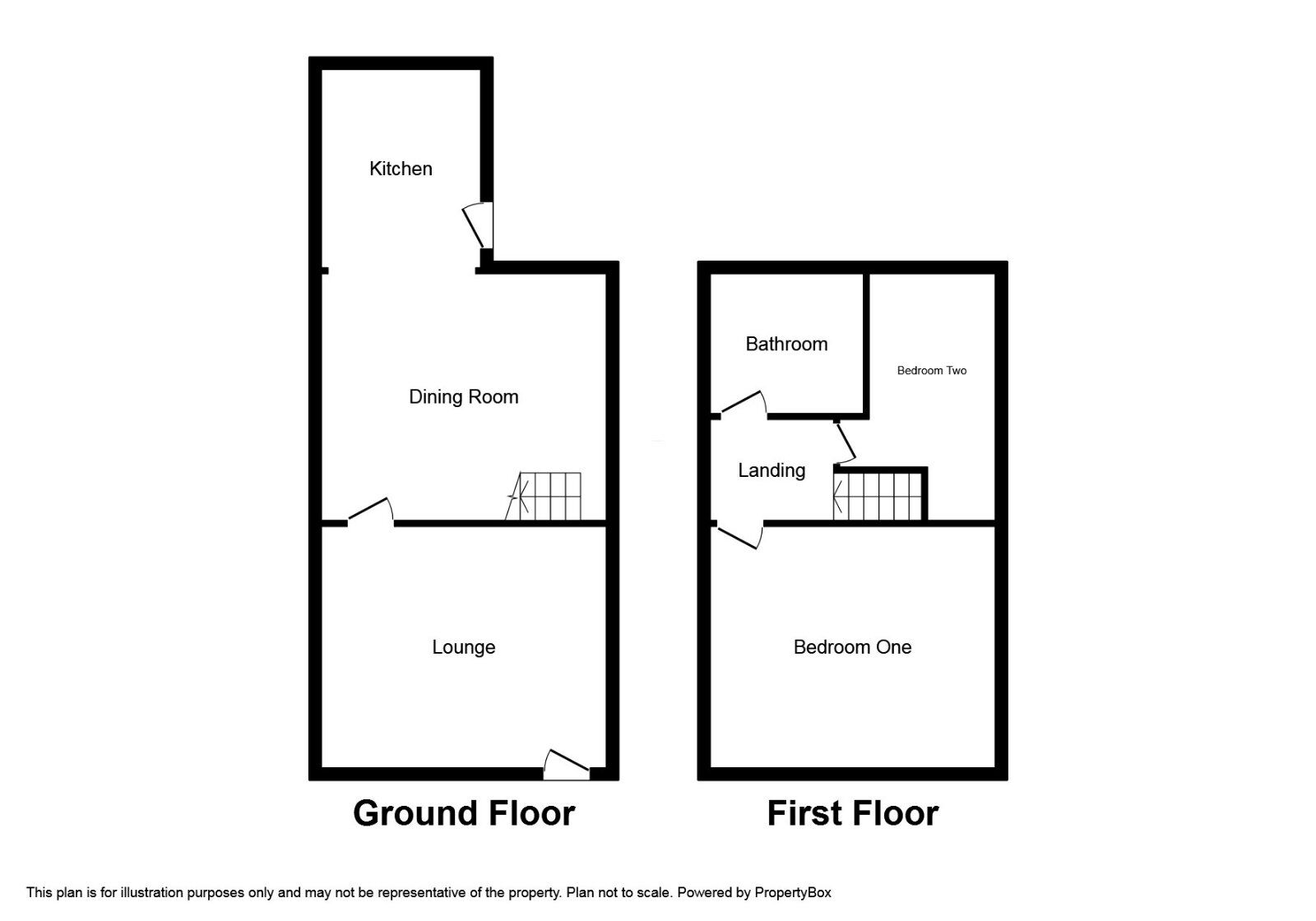 Floorplan of 2 bedroom Mid Terrace House to rent, Welland Street, Stockport, Greater Manchester, SK5