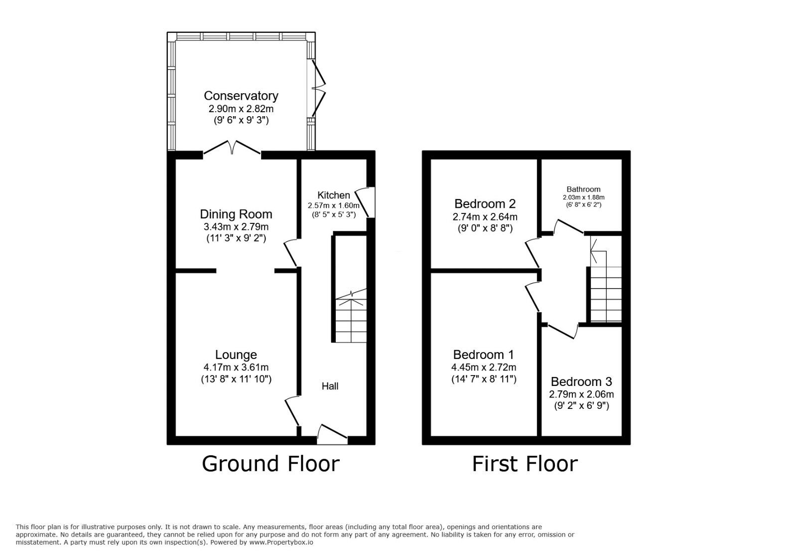 Floorplan of 3 bedroom Semi Detached House to rent, Chapman Street, Manchester, Greater Manchester, M18