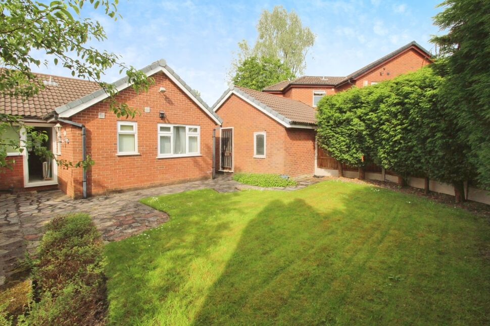 Main image of 3 bedroom Detached Bungalow for sale, Hollow Vale Drive, Stockport, Greater Manchester, SK5