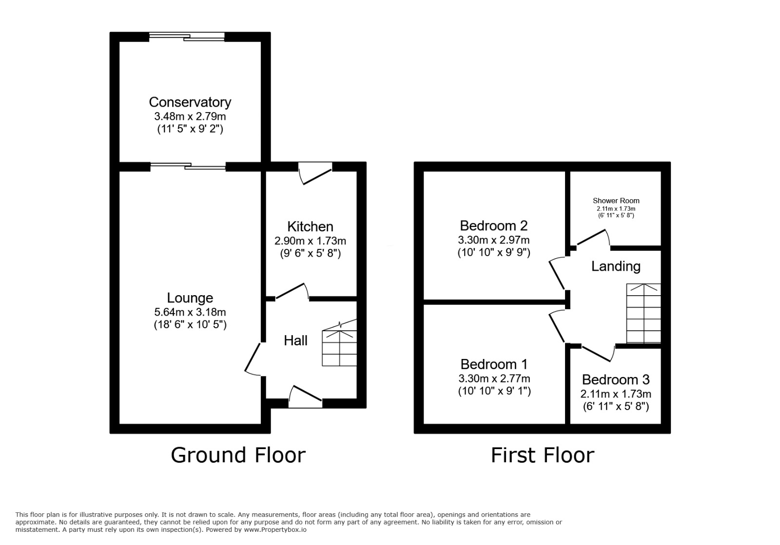 Floorplan of 3 bedroom Semi Detached House for sale, Dunoon Road, Stockport, Greater Manchester, SK5