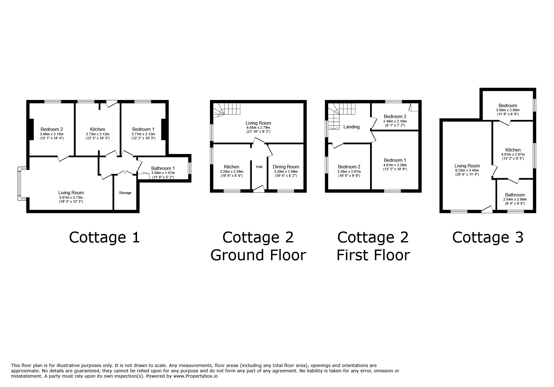 Floorplan of 6 bedroom Detached Property for sale, Talhaiarn Cottages, Llanfair Road, Conwy, LL22