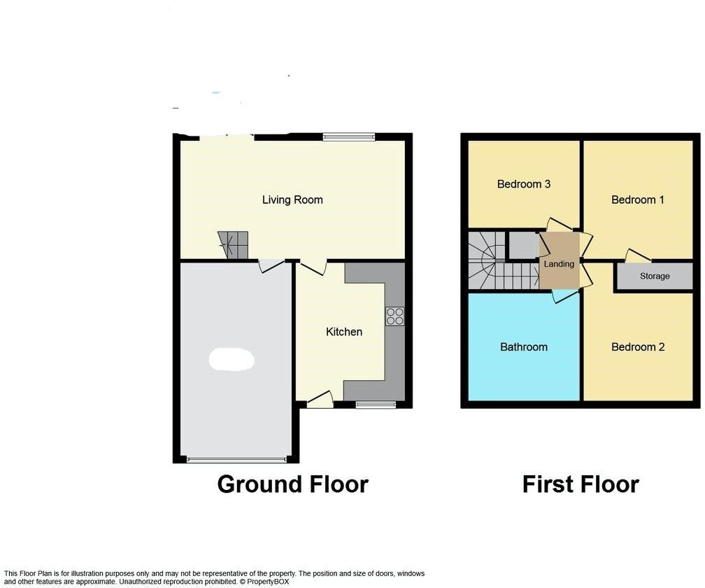 Floorplan of 3 bedroom Detached House to rent, Leasowe Road, Hunslet, West Yorkshire, LS10