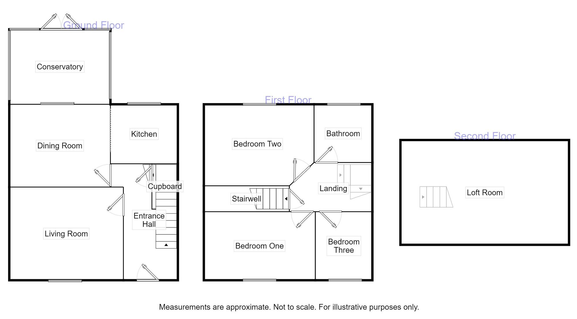 Floorplan of 3 bedroom Semi Detached House for sale, Littleton Road, Salford, Greater Manchester, M7