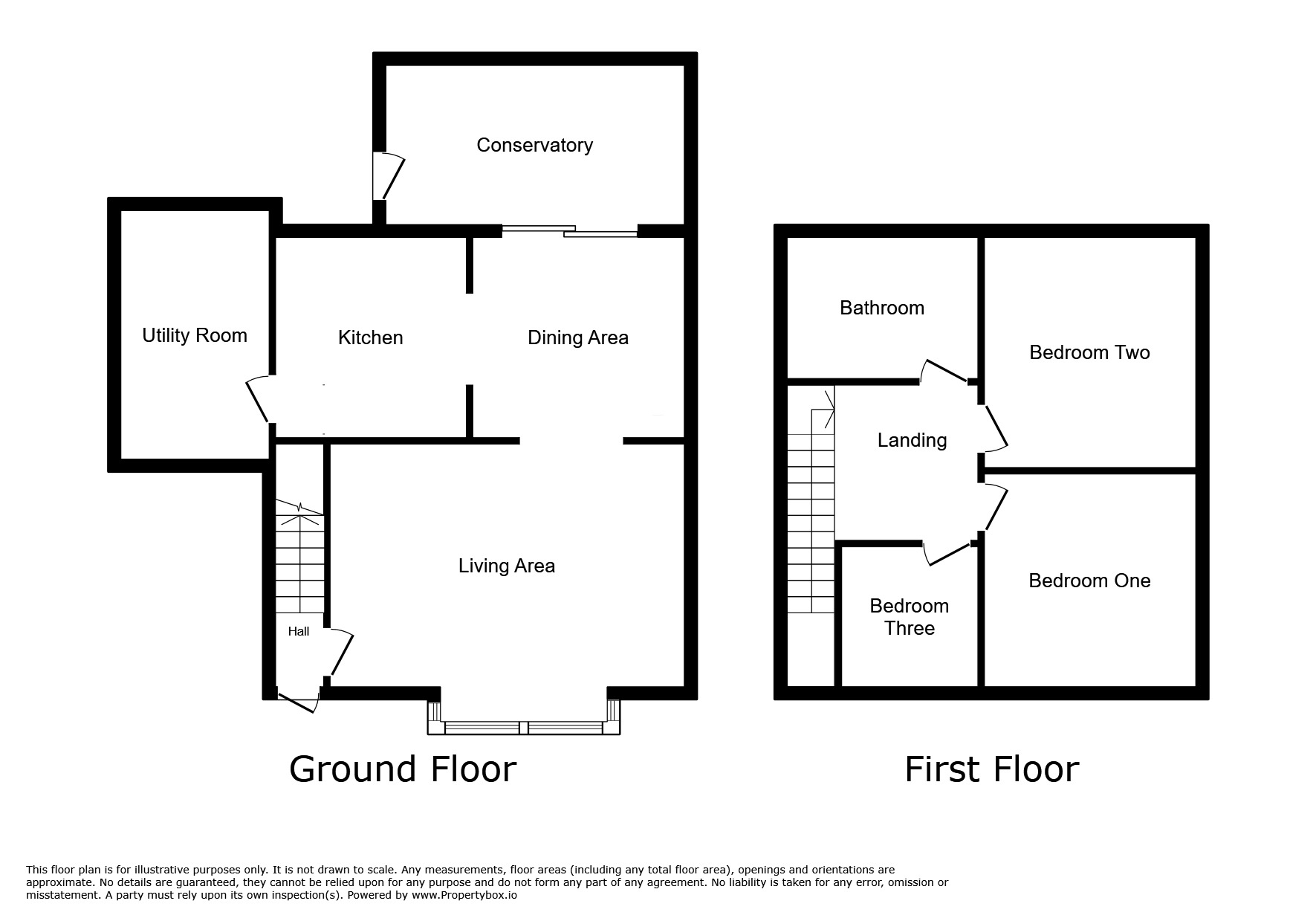 Floorplan of 3 bedroom Semi Detached House for sale, Barclays Avenue, Salford, Greater Manchester, M6