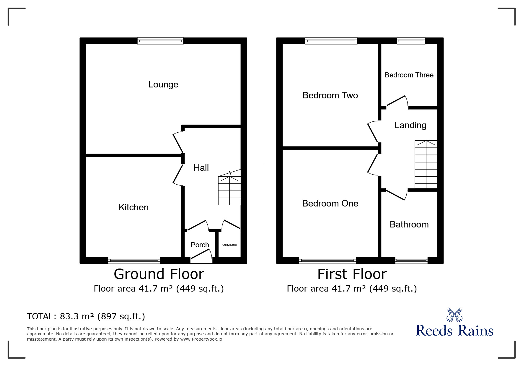 Floorplan of 3 bedroom  Flat to rent, My Street, Salford, Greater Manchester, M5