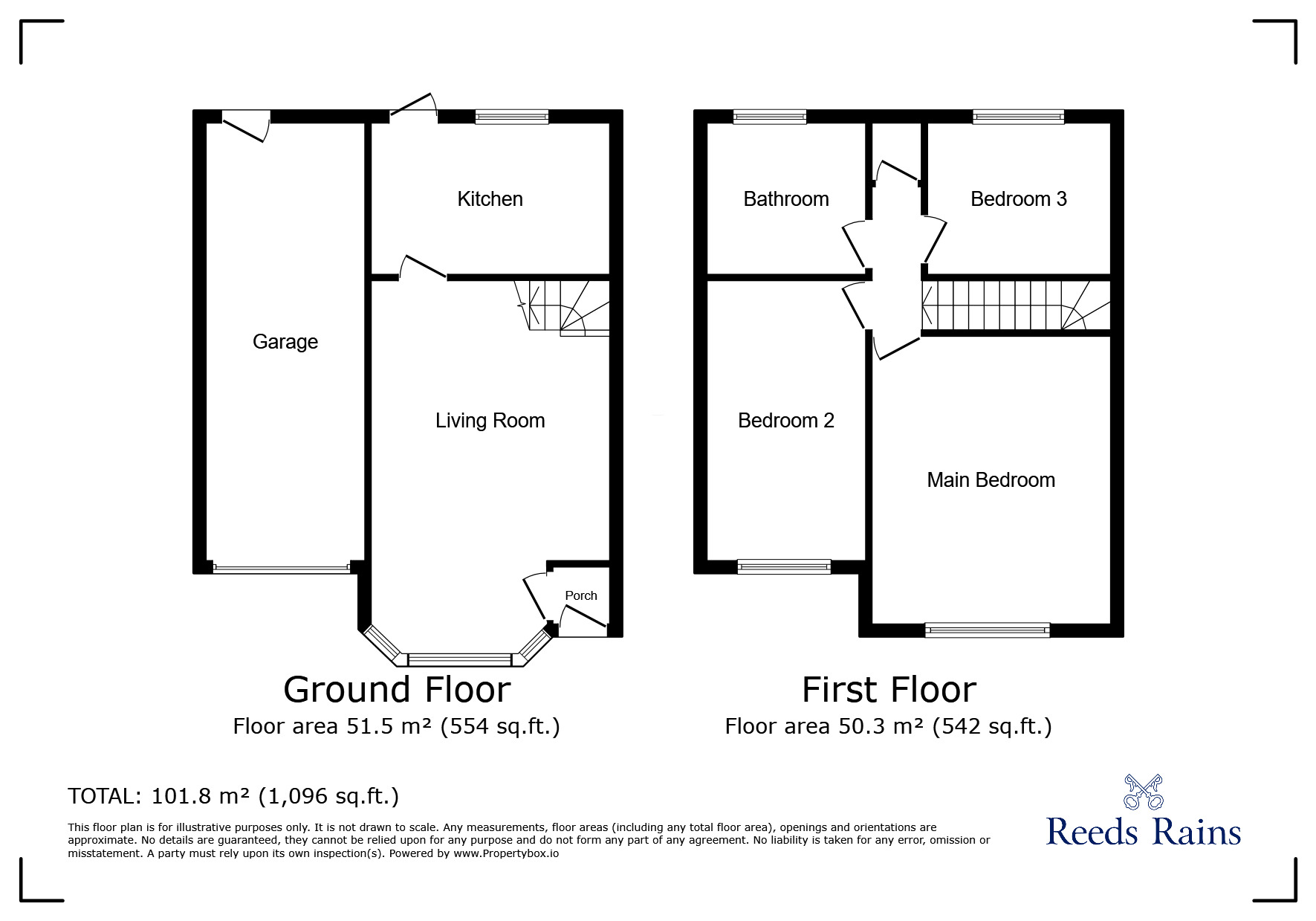 Floorplan of 3 bedroom Semi Detached House for sale, Inglesham Close, Manchester, Greater Manchester, M23