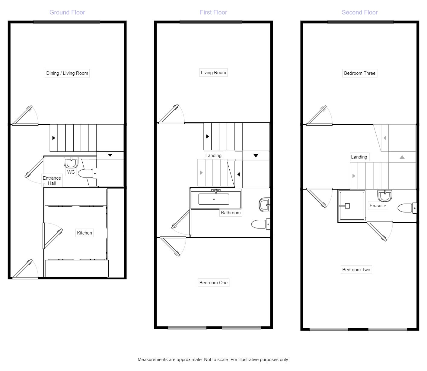 Floorplan of 4 bedroom Mid Terrace House for sale, Church House, 33 St. Sepulchre Street, North Yorkshire, YO11