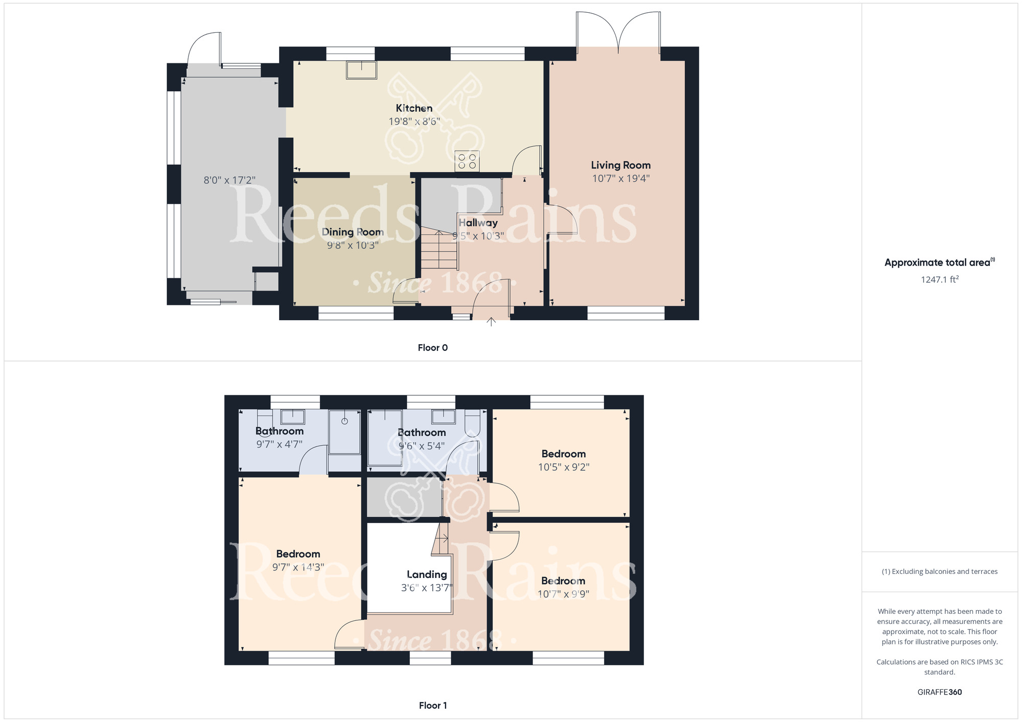 Floorplan of 3 bedroom Detached House for sale, Throxenby Lane, Scarborough, North Yorkshire, YO12