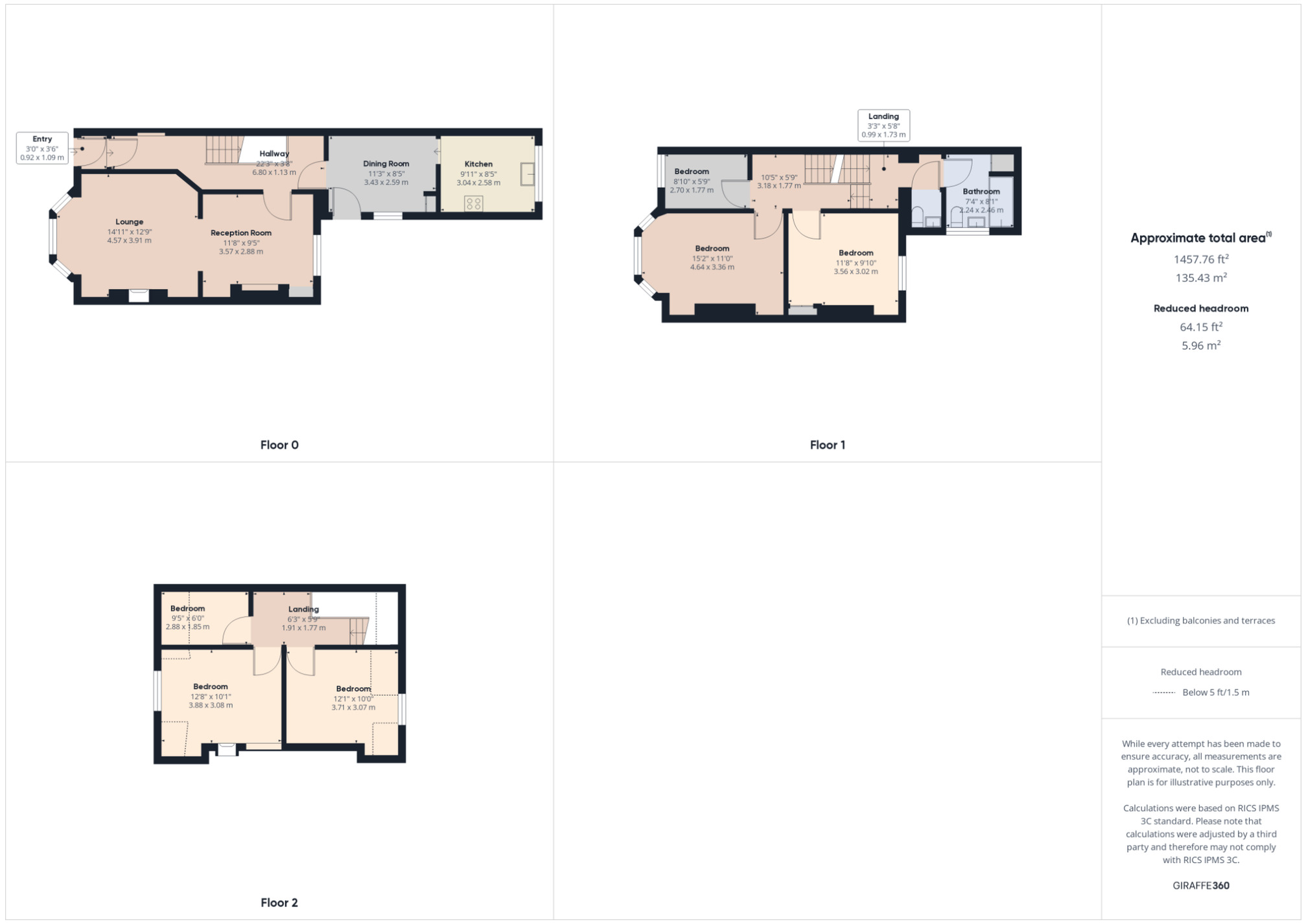 Floorplan of 6 bedroom Semi Detached House for sale, North Road, Whitby, YO21