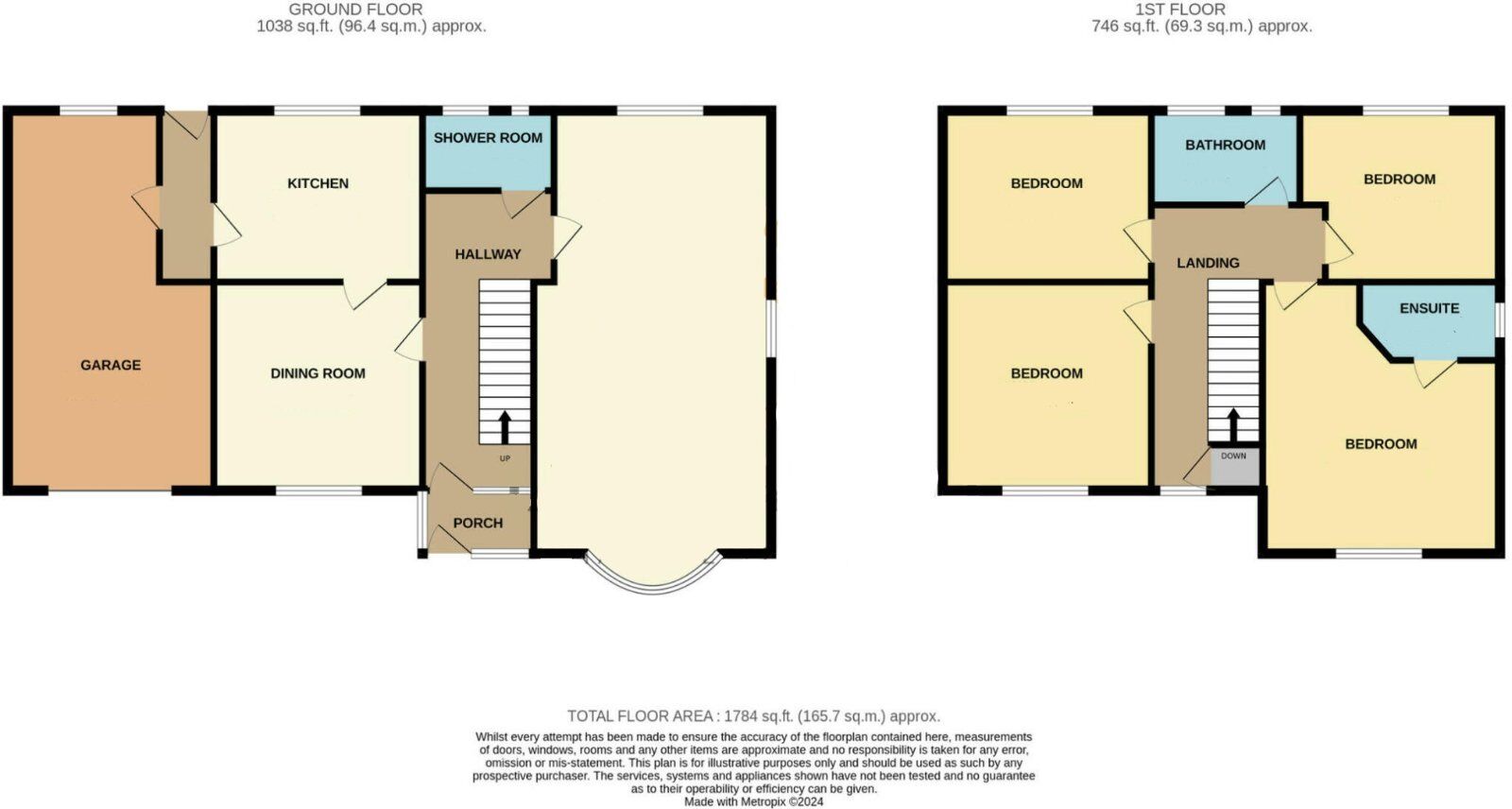 Floorplan of 4 bedroom Detached House for sale, Esplanade Road, Scarborough, North Yorkshire, YO11