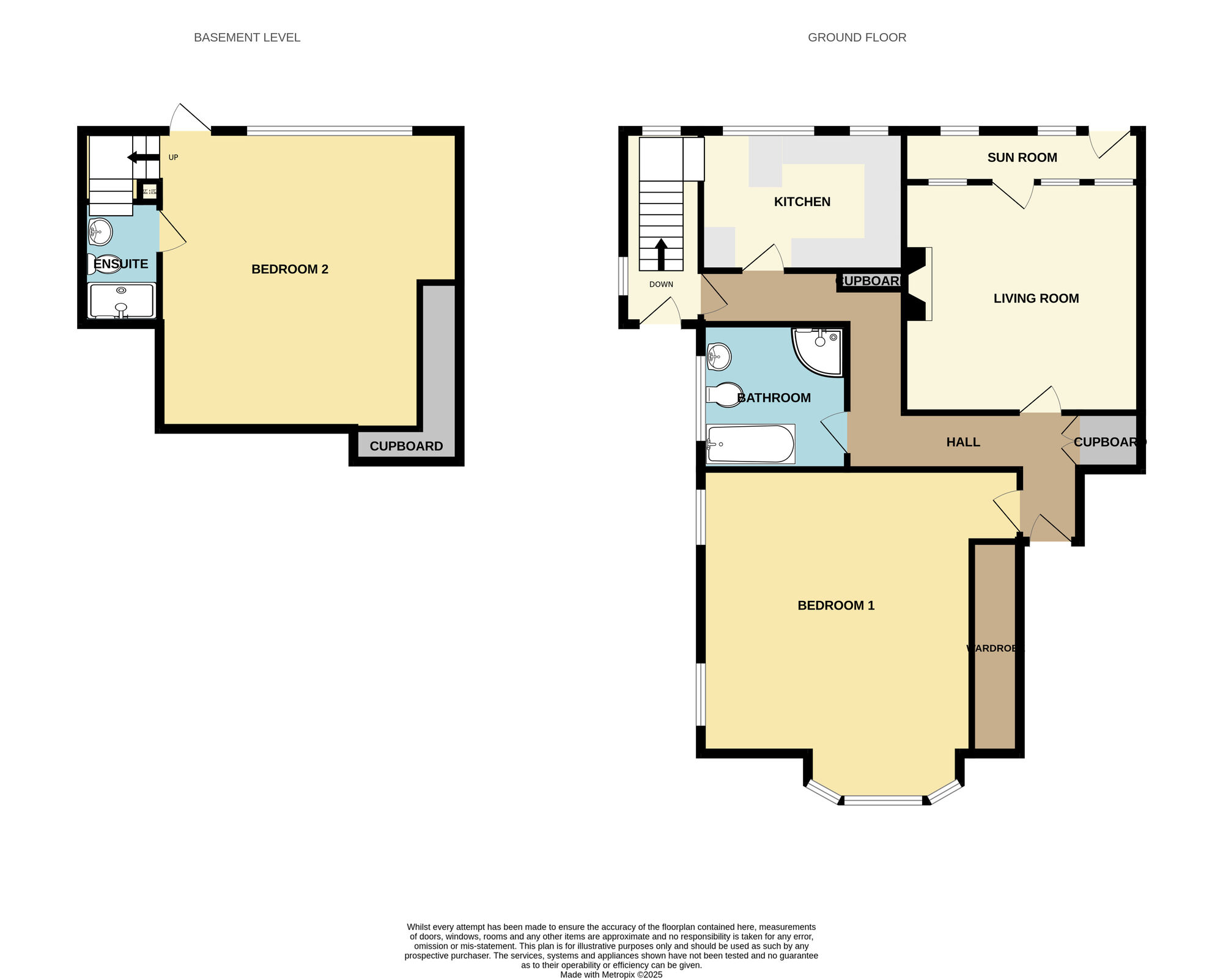 Floorplan of 2 bedroom  Flat for sale, Holbeck Road, Scarborough, North Yorkshire, YO11