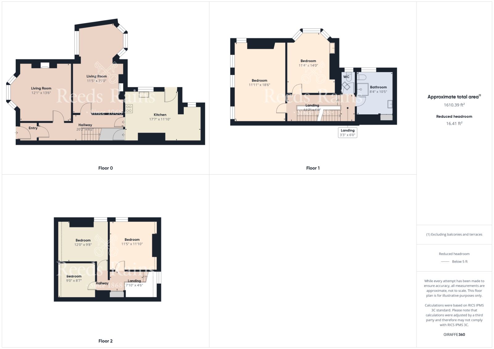 Floorplan of 5 bedroom Semi Detached House for sale, Seamer Road, Scarborough, North Yorkshire, YO12