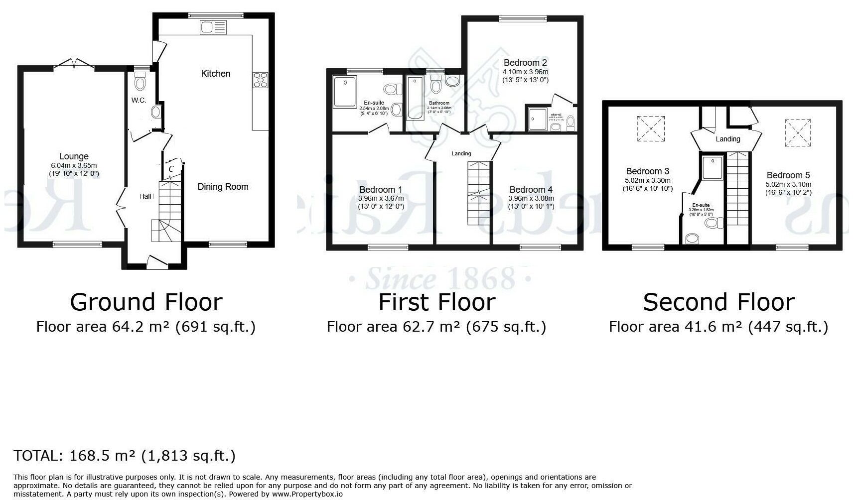 Floorplan of 5 bedroom Detached House for sale, Blackthorn Close, Whitley, North Yorkshire, DN14