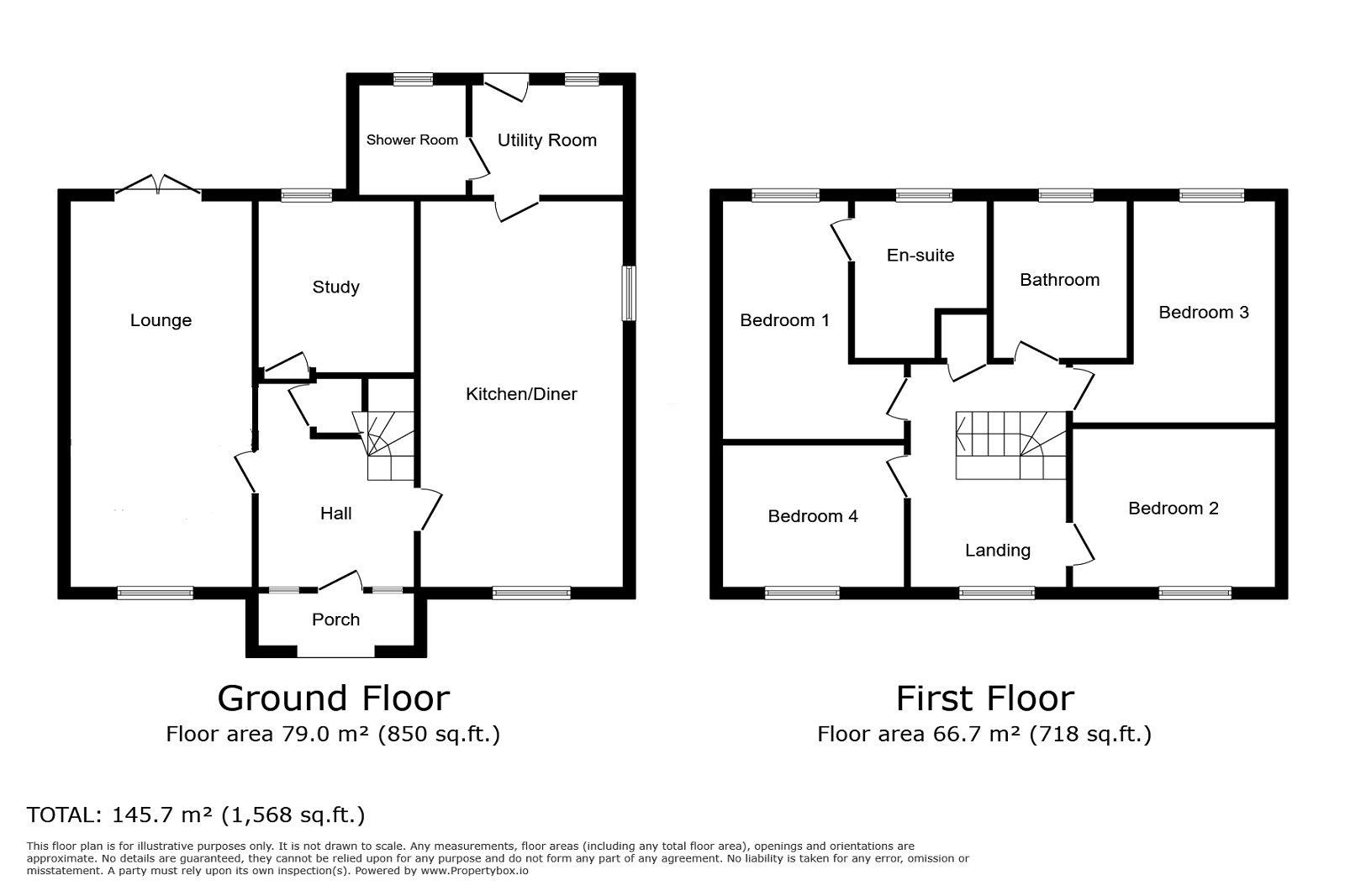 Floorplan of 4 bedroom Detached House for sale, Bird Lane, Hensall, North Yorkshire, DN14