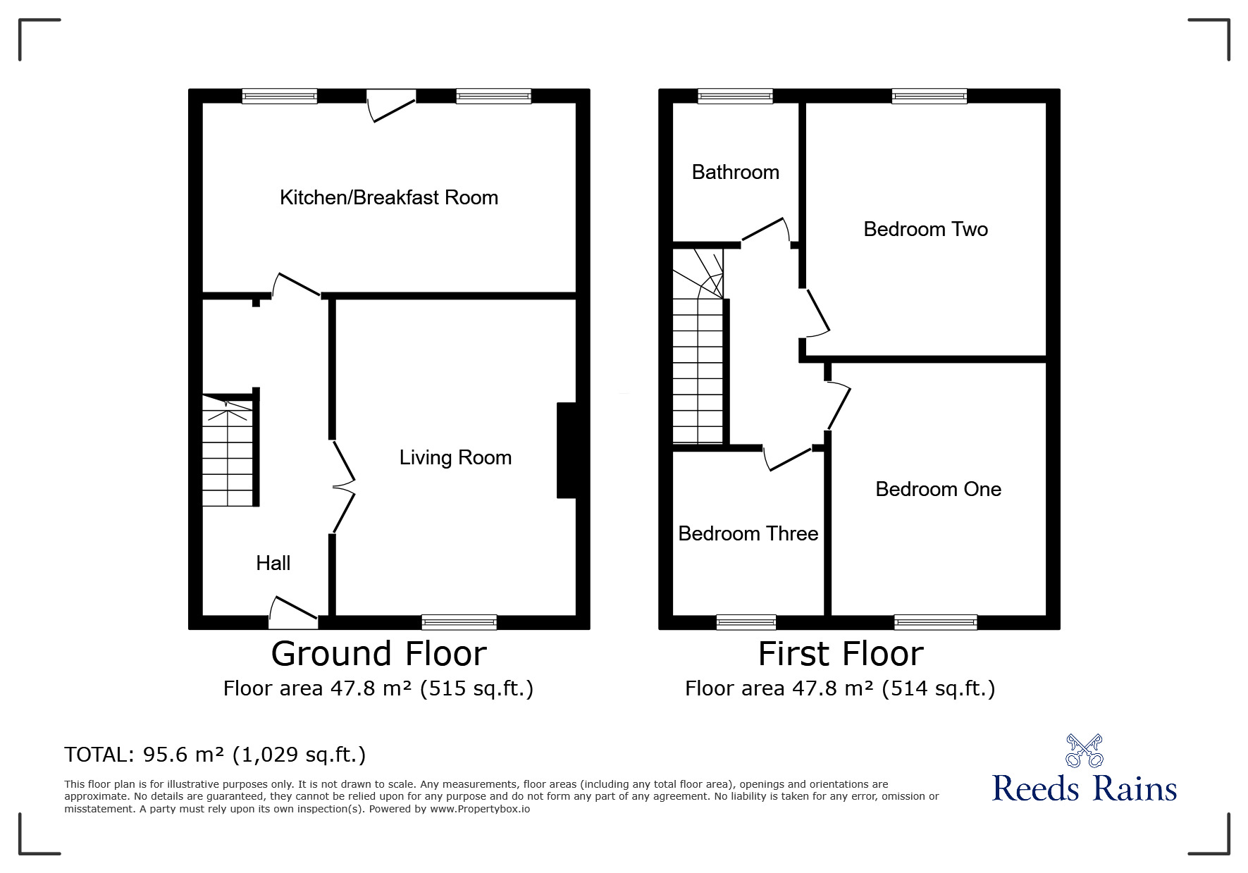 Floorplan of 3 bedroom Semi Detached House for sale, Hempbridge Road, Selby, North Yorkshire, YO8