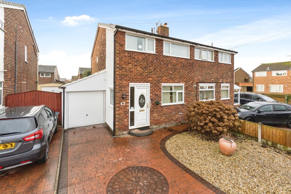 Main image of 3 bedroom Semi Detached House for sale, Shaftesbury Way, Burtonwood, Cheshire, WA5