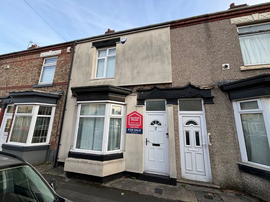 Main image of 2 bedroom Mid Terrace House for sale, Marlborough Road, Stockton-on-Tees, Durham, TS18