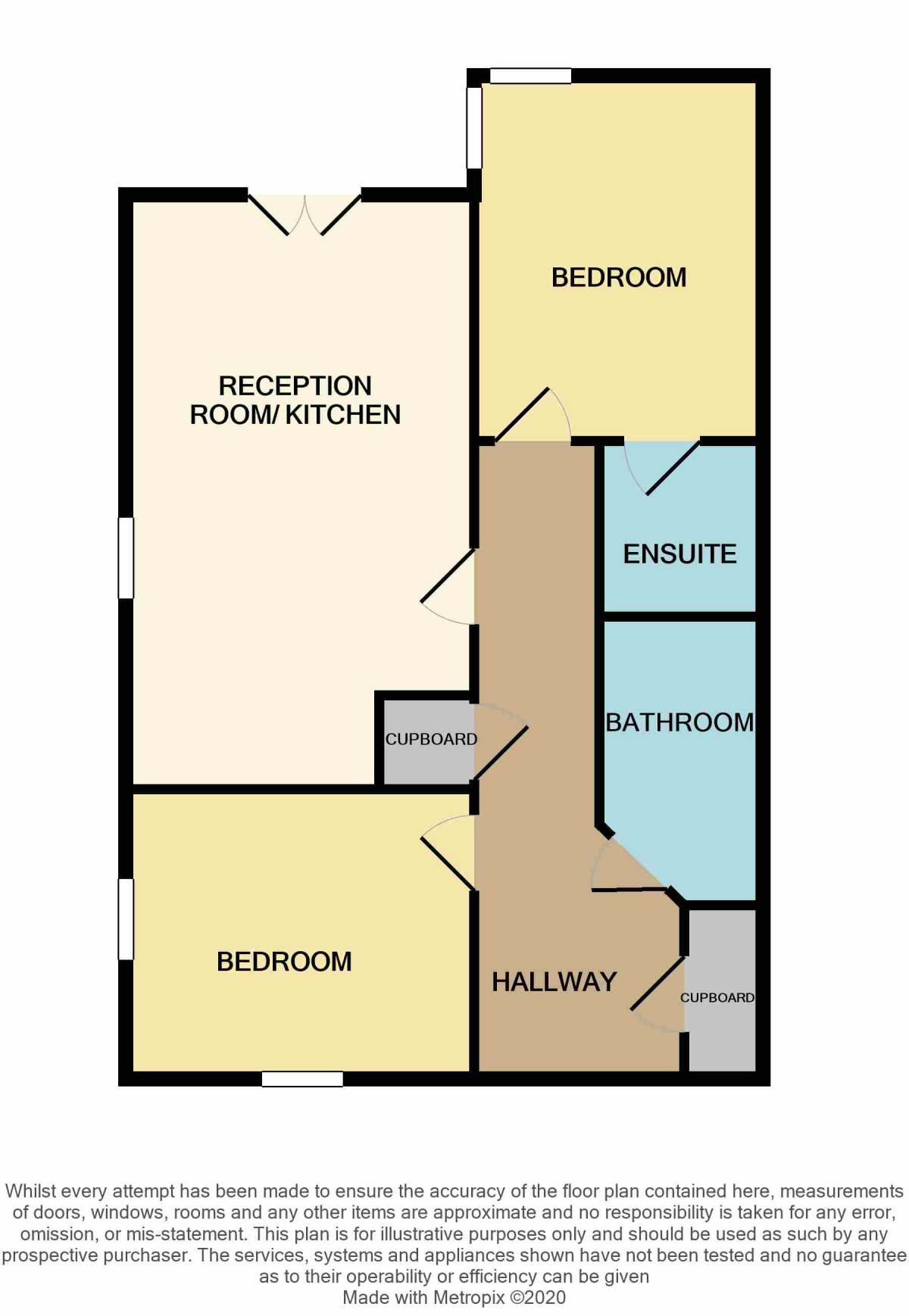 Floorplan of 2 bedroom  Flat for sale, Willow Sage Court, Stockton-On-Tees, Cleveland, TS18