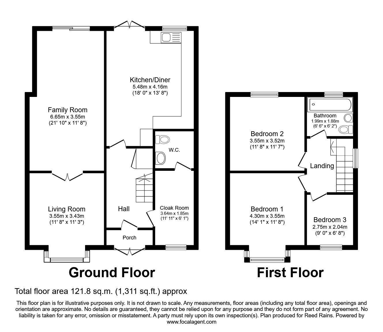 Floorplan of 3 bedroom Semi Detached House to rent, Zig Zag Road, Liverpool, Merseyside, L12