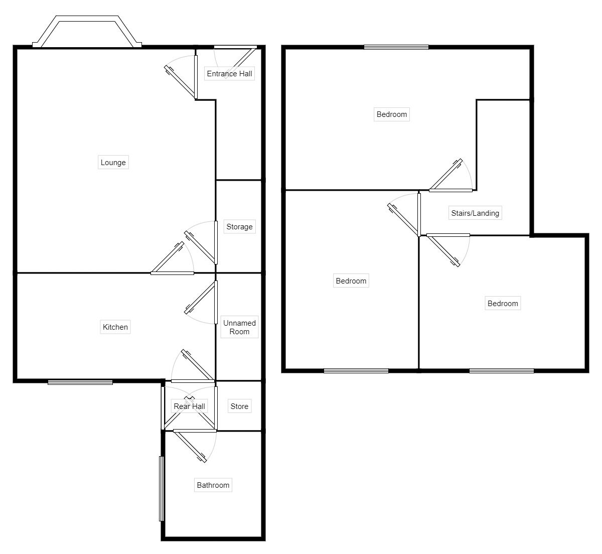 Floorplan of 3 bedroom Mid Terrace House for sale, Windfield Road, Liverpool, Merseyside, L19