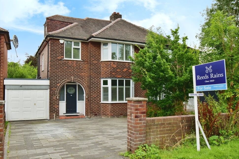 Main image of 4 bedroom Semi Detached House for sale, Dean Row Road, Wilmslow, Cheshire, SK9