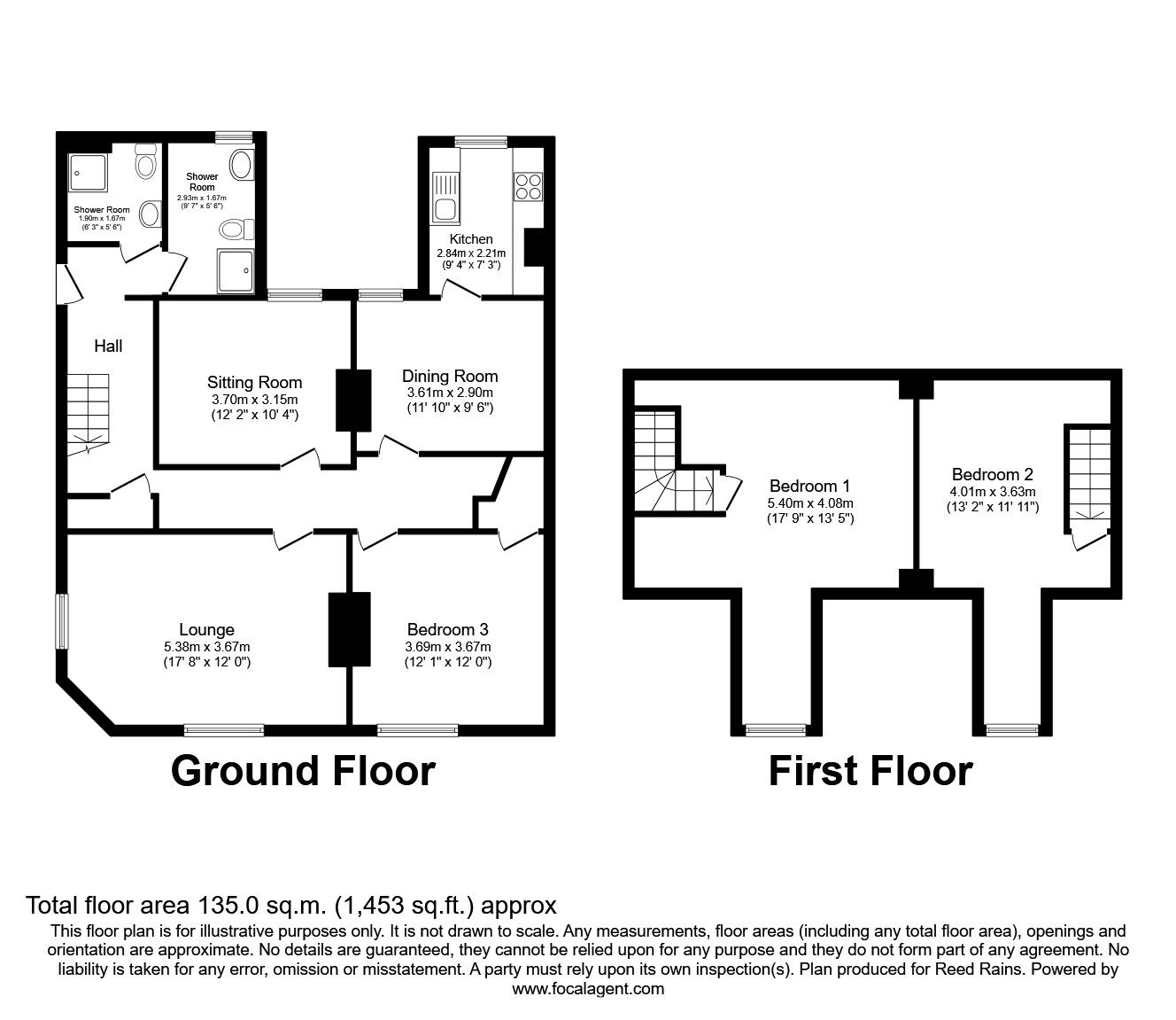 Floorplan of 1 bedroom  Room to rent, Abbeydale Road, Sheffield, South Yorkshire, S7