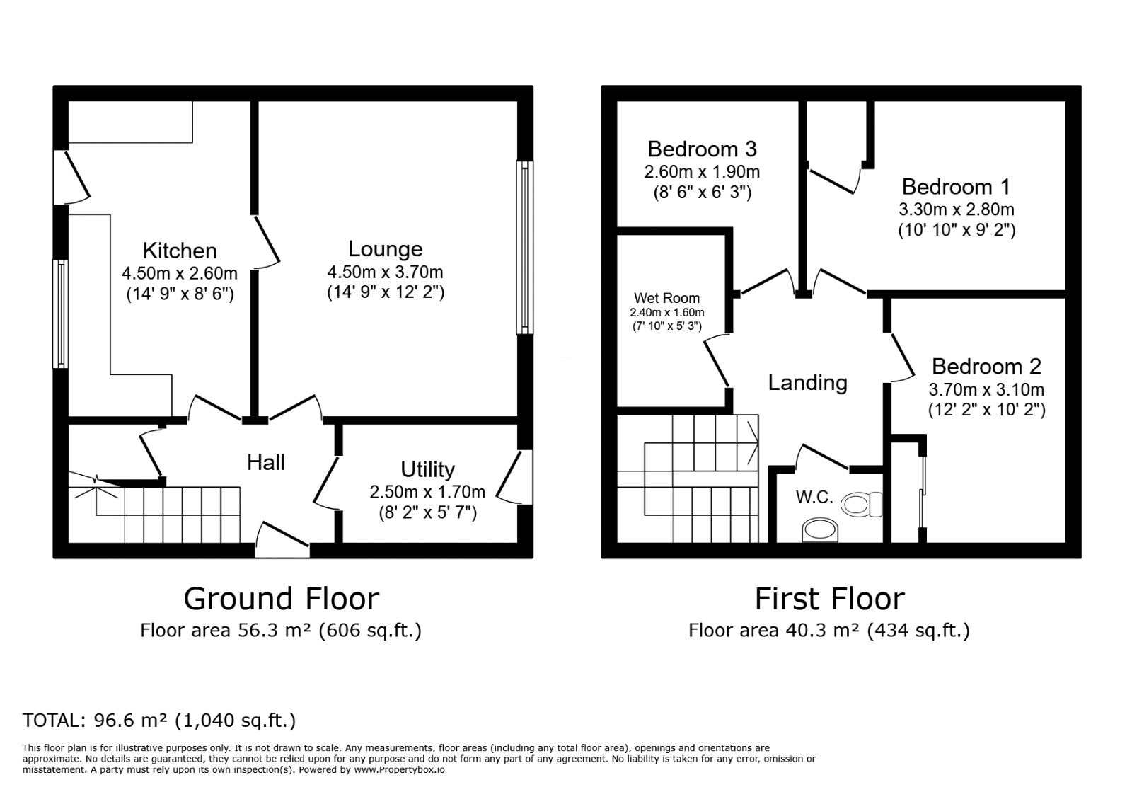 Floorplan of 3 bedroom Semi Detached House for sale, Dyke Vale Road, Sheffield, South Yorkshire, S12