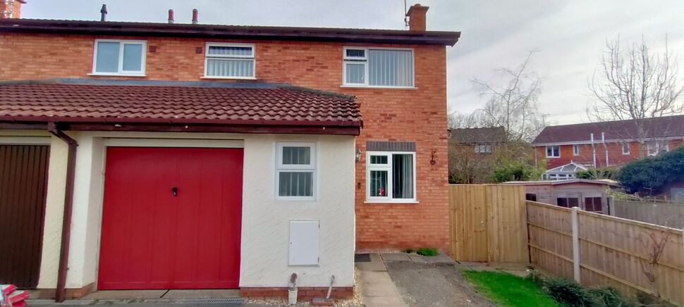 Main image of 3 bedroom Semi Detached House for sale, Thornhill Drive, Bersham Road, Wrexham, LL14