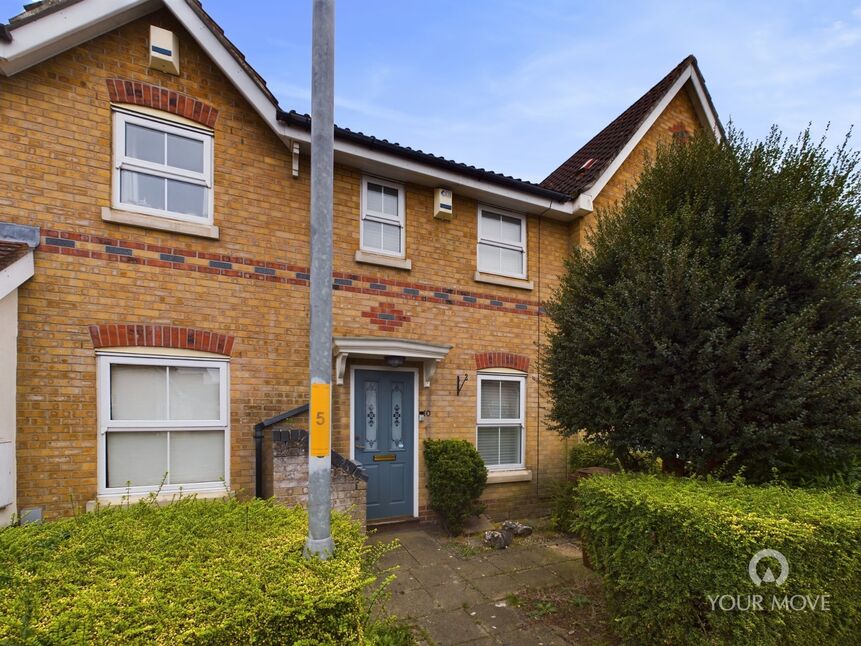 Main image of 2 bedroom Mid Terrace House to rent, Desborough Way, Norwich, Norfolk, NR7