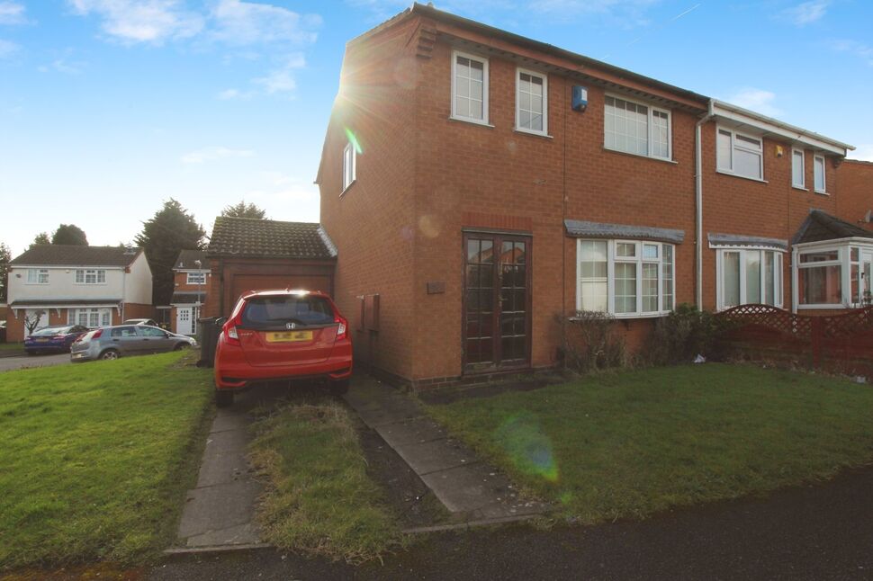 Main image of 3 bedroom Semi Detached House for sale, Rudyngfield Drive, Birmingham, West Midlands, B33