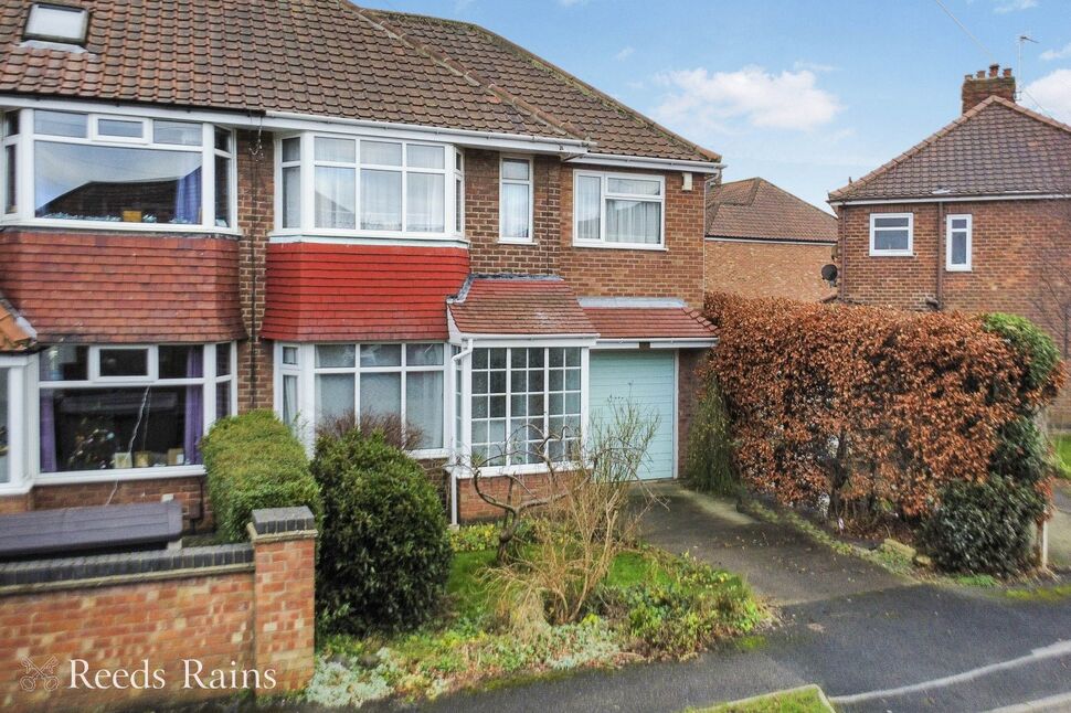 Main image of 3 bedroom Semi Detached House for sale, Reighton Avenue, York, North Yorkshire, YO30